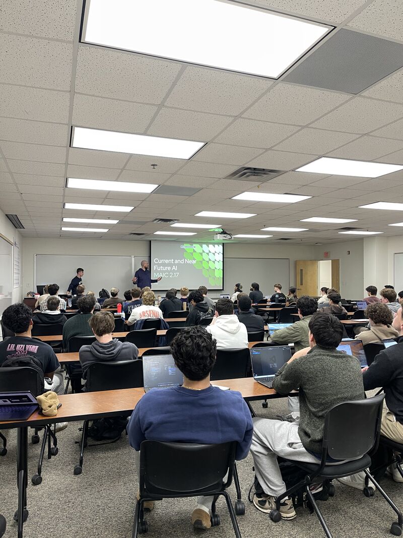 MAIC lecture hall — Current and Near Future AI